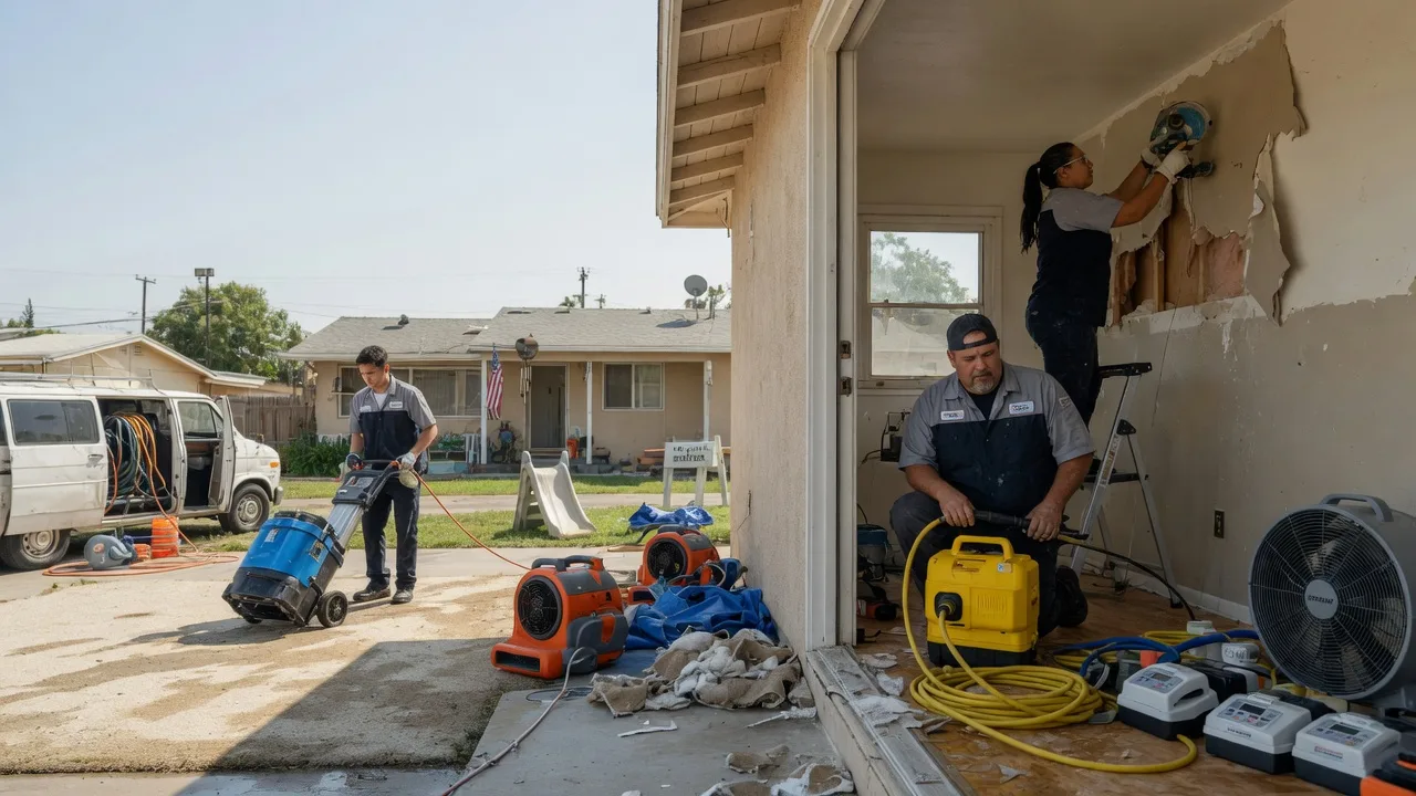 Water Damage Restoration in Brentwood, CA near me
